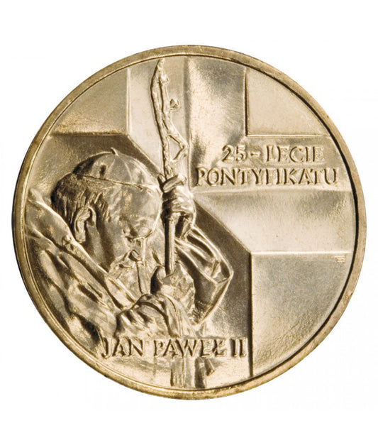2 zł Jan Paweł II – 25-lecie pontyfikatu 2003