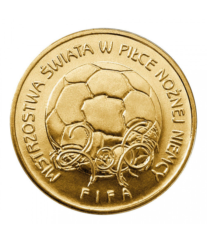 2 zł Mistrzostwa Świata w Piłce Nożnej Niemcy 2006