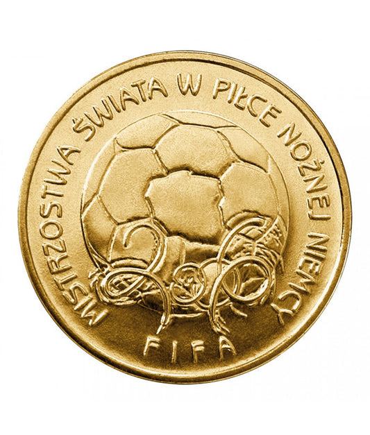 2 zł Mistrzostwa Świata w Piłce Nożnej Niemcy 2006