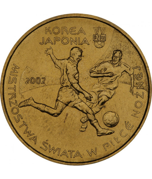 2 zł MŚ w Piłce Nożnej 2002 Korea Japonia 2002