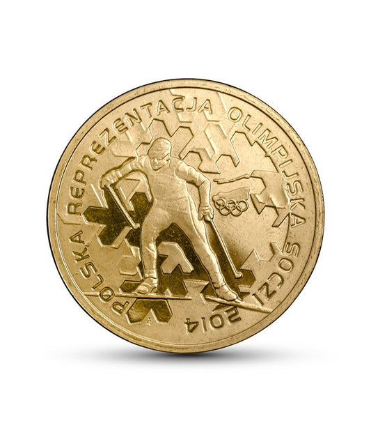 2 zł Polska Reprezentacja Olimpijska Soczi 2014