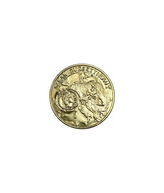 2 zł szlak bursztynowy 2001