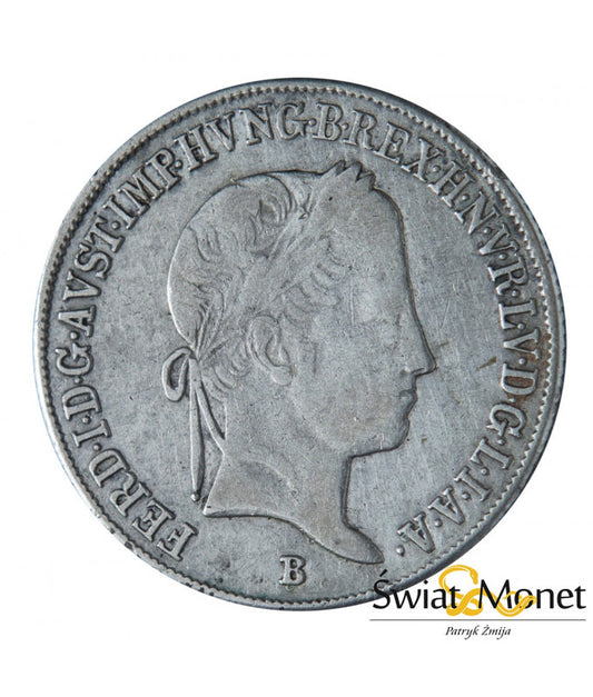 20 krajcarów 1845 Ferdynand V Austro-Węgry