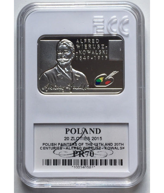 20 zł Alfred Wierusz-Kowalski 2015 GCN PR70