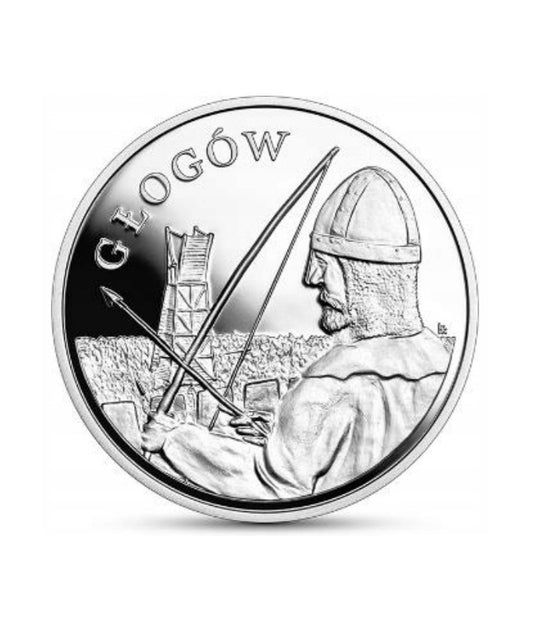 20 zł Polskie Termopile - Głogów - 2024 - srebrna moneta NBP