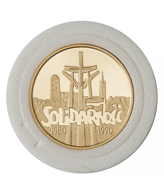 200 000 zł Solidarność 32 mm 1990