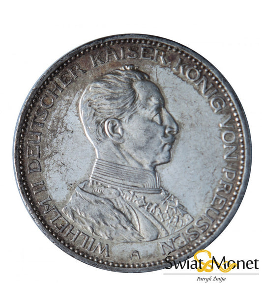 3 marki 1914 Wilhelm II Mundur Prusy Niemcy
