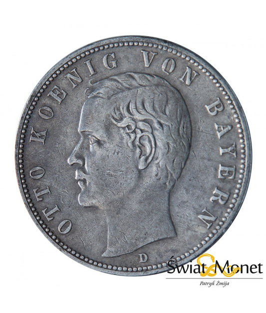5 marek Otto Bayern 1902 D