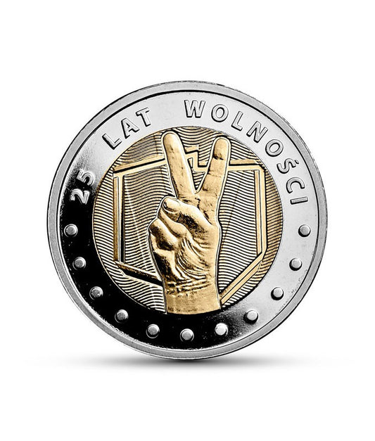 5 zł 25 lat wolności 2014