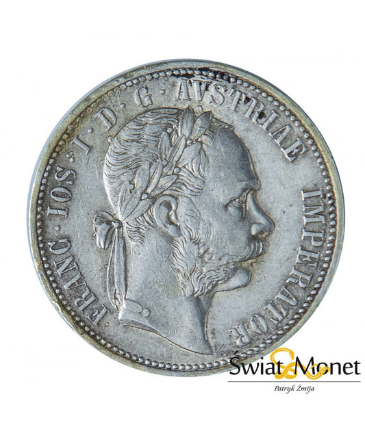 Austria 1 Floren 1875 Franciszek Józef