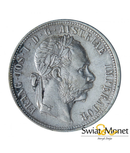 Austria 1 Floren 1880 Franciszek Józef