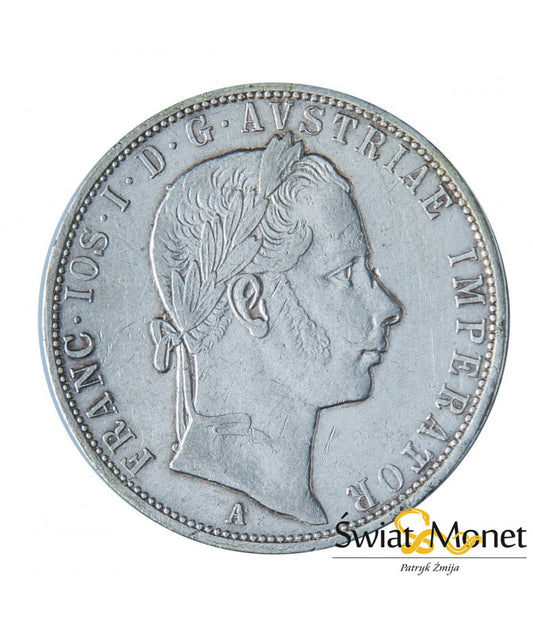 Austria 1 Floren 1858 Franciszek Józef