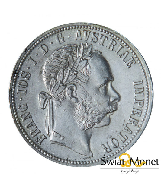 Austria 1 Floren 1889 Franciszek Józef