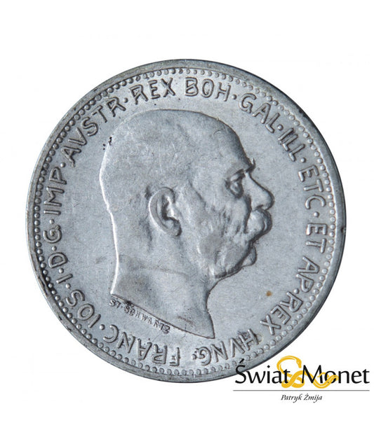 Austro-Węgry 1 korona 1914