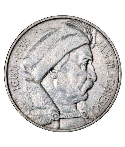 II RP - 10 złotych 1933 - Jan III Sobieski - (O3)