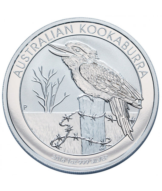 Srebrna kookaburra australijska 1 uncja