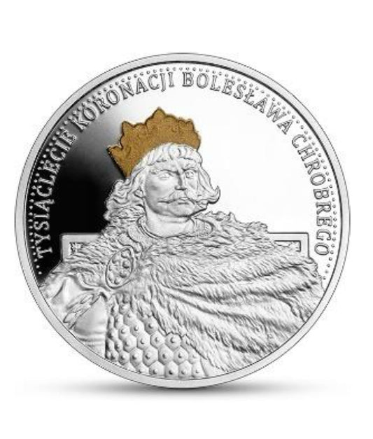 Moneta 10 zł -Tysiąclecie koronacji Bolesława Chrobrego