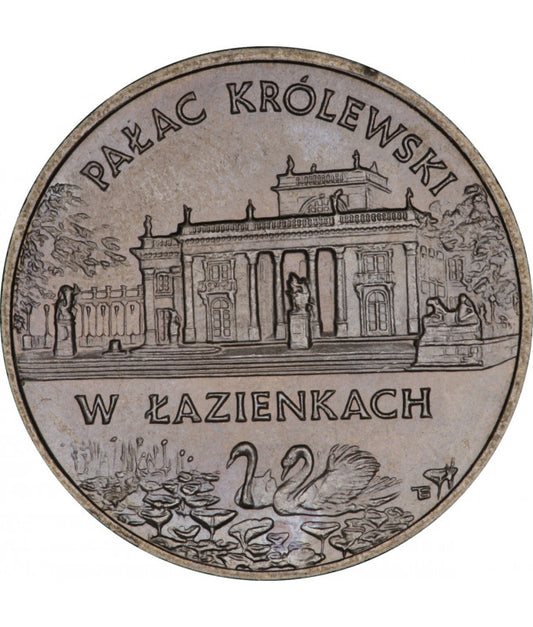 Moneta 2 zł Pałac królewski w Łazienkach