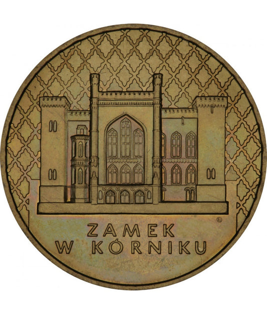 Moneta 2 zł Zamek w Kórniku