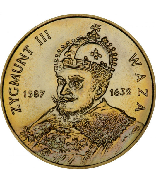 Moneta 2 zł Zygmunt III Waza