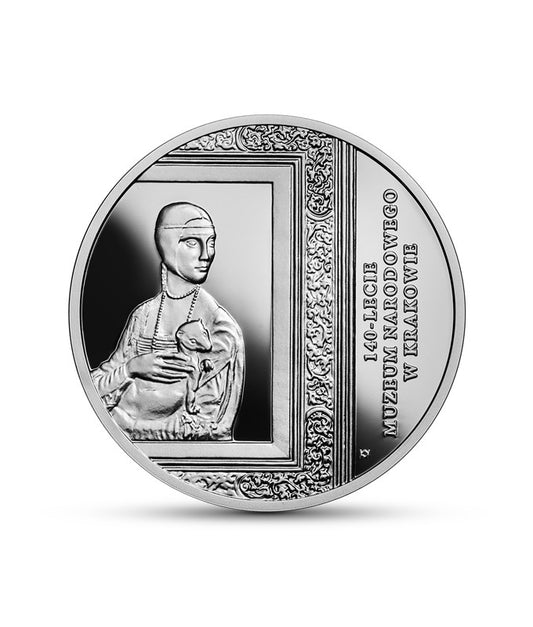 Moneta 20 zł 140-lecie Muzeum Narodowego w Krakowie