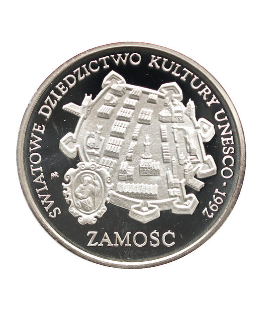 Moneta 300 000 zł UNESCO - Zamość