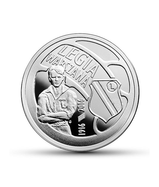 Moneta kolekcjonerska 5 zł Legia Warszawa