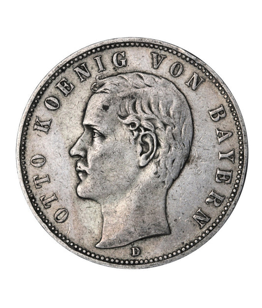 Niemcy - Bawaria - 5 marek 1904 - Otto - (N34)