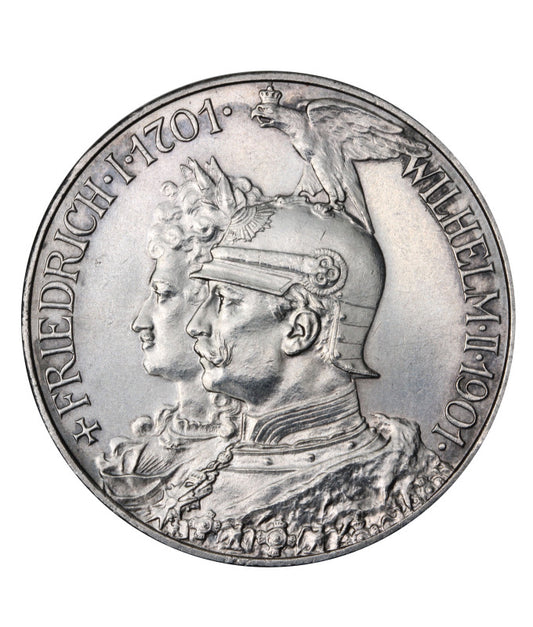 Niemcy - Prusy - 5 marek 1901- 200. rocznica Królestwa Prus
