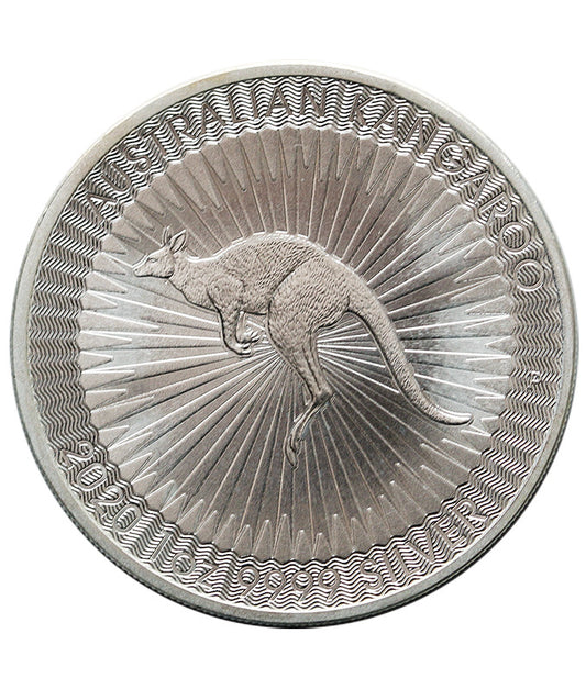 Srebrny Kangur Australijski 1 uncja srebra 2020