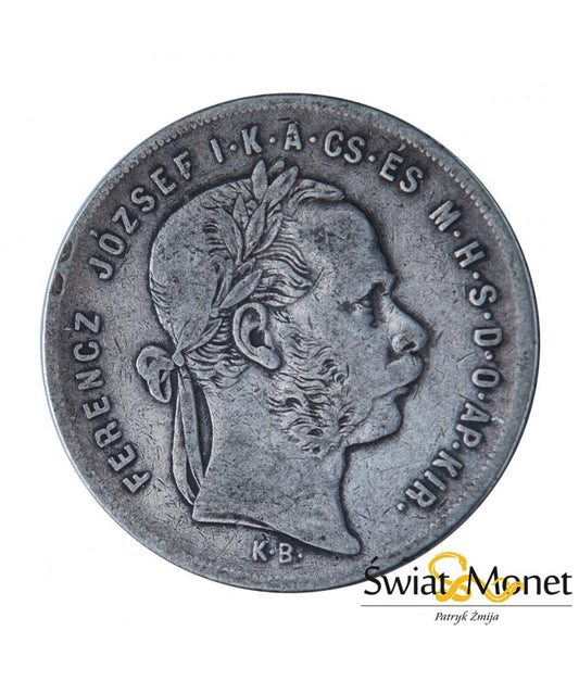 Węgry 1 forint 1871 Franiciszek Józef