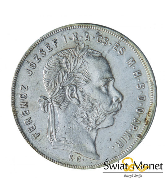 Węgry 1 forint 1879 Franiciszek Józef