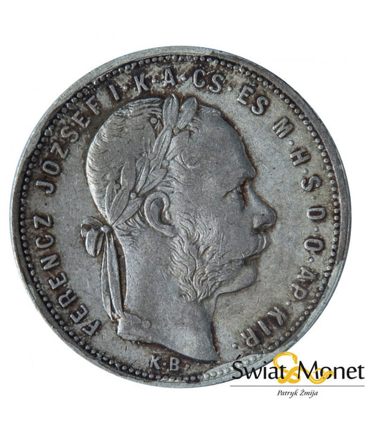 Węgry 1 forint 1881 Franiciszek Józef